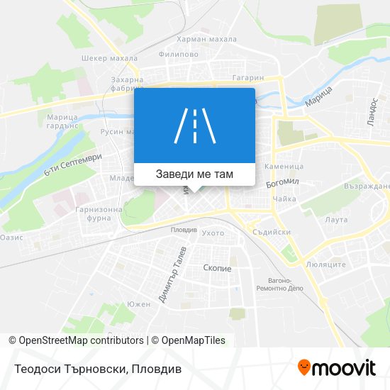 Теодоси Търновски карта