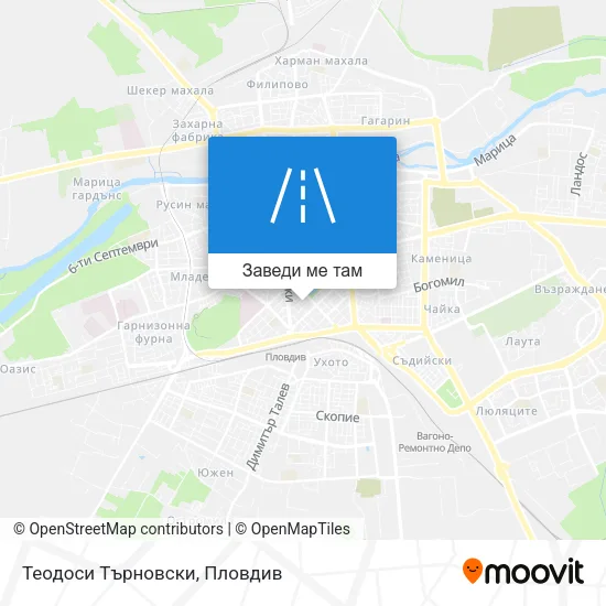 Теодоси Търновски карта
