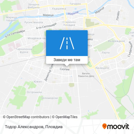 Тодор Александров карта