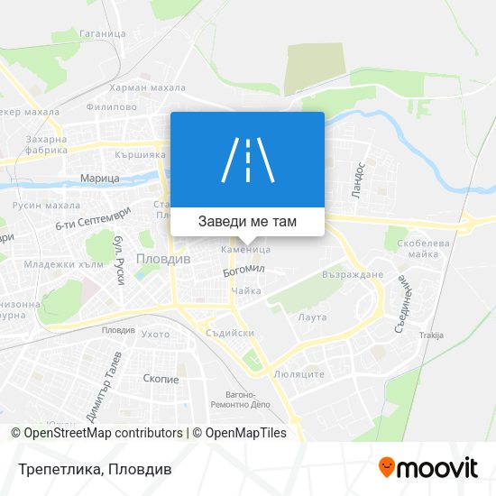 Трепетлика карта