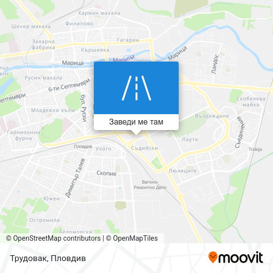 Трудовак карта