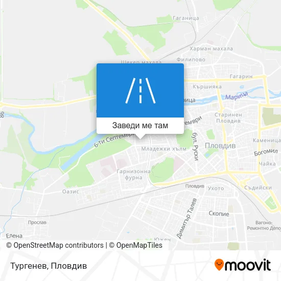 Тургенев карта