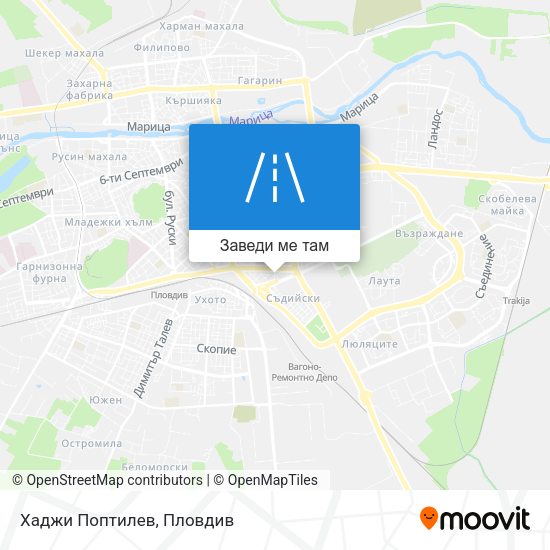 Хаджи Поптилев карта