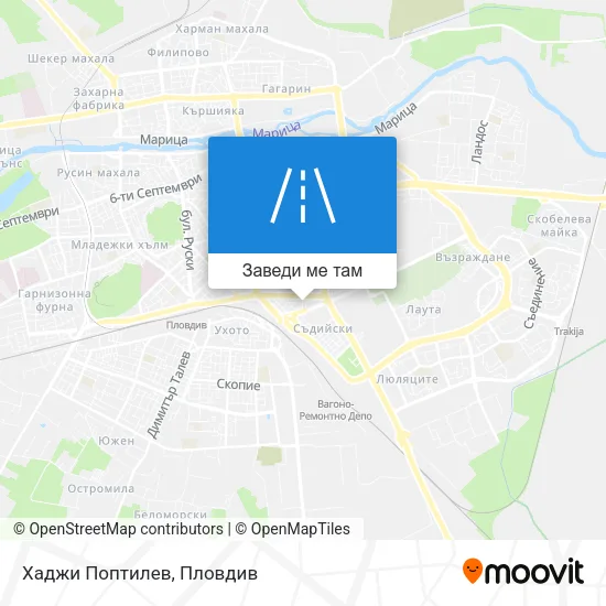 Хаджи Поптилев карта