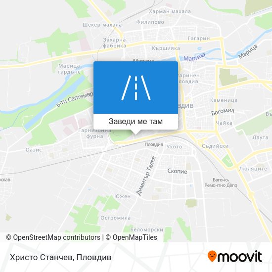 Христо Станчев карта