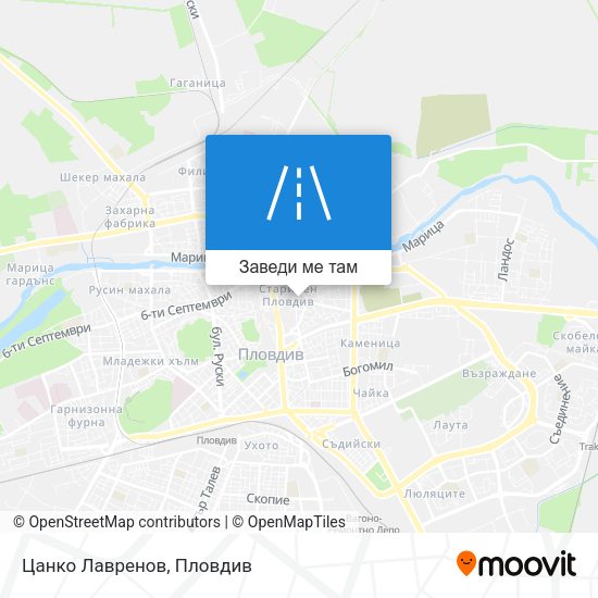 Цанко Лавренов карта