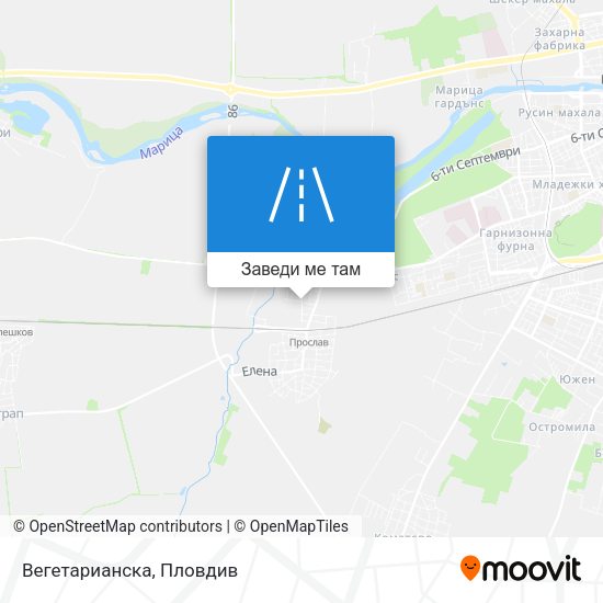 Вегетарианска карта