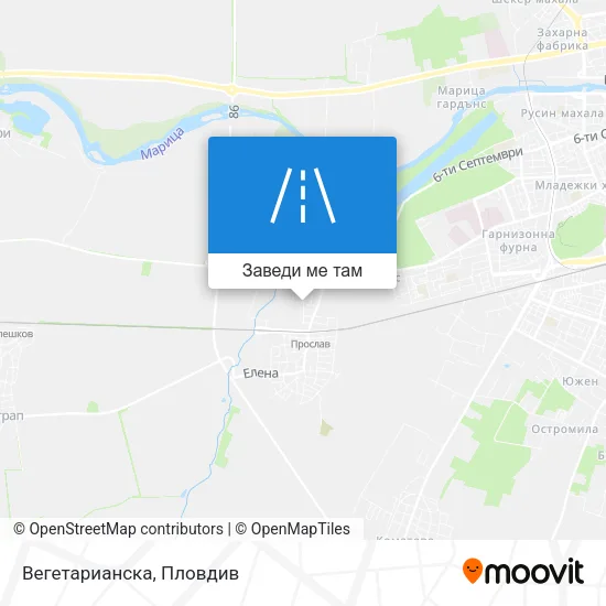 Вегетарианска карта