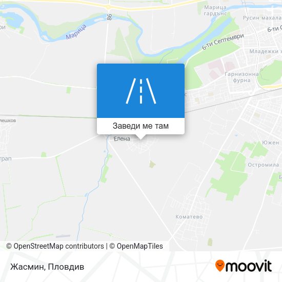 Жасмин карта