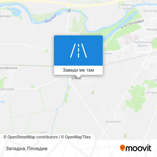 Западна карта