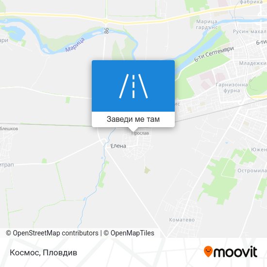 Космос карта