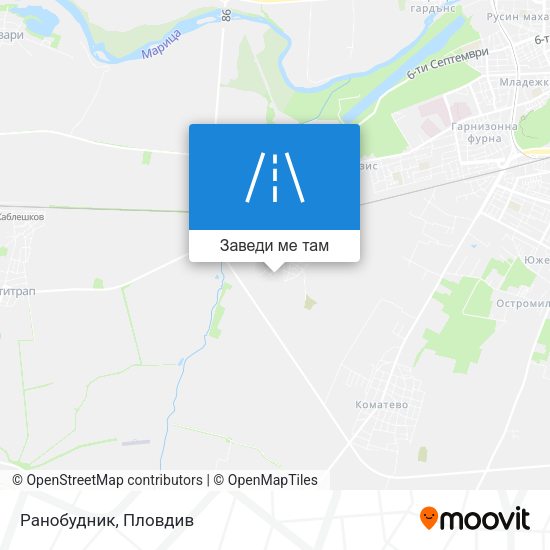 Ранобудник карта