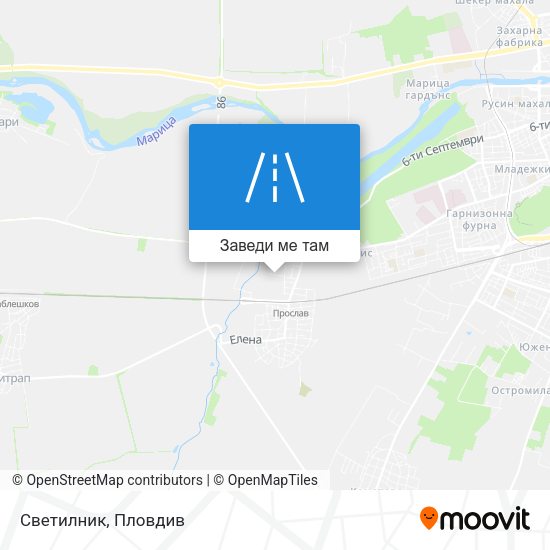 Светилник карта