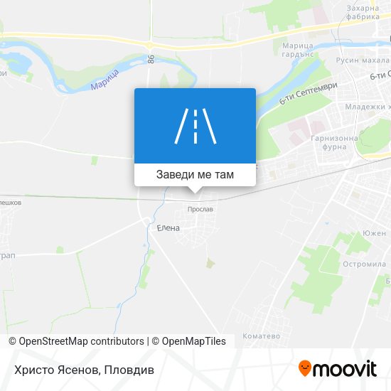 Христо Ясенов карта