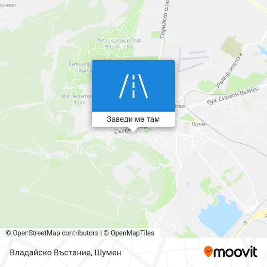 Владайско Въстание карта