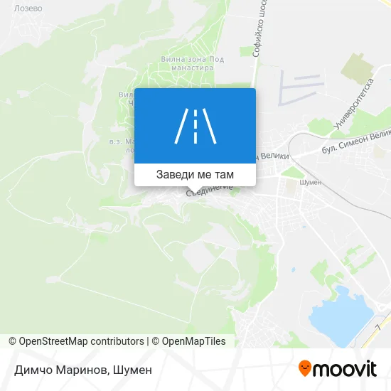 Димчо Маринов карта