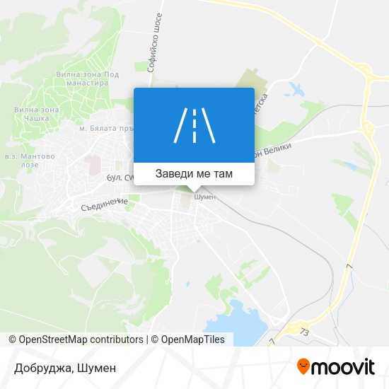 Добруджа карта