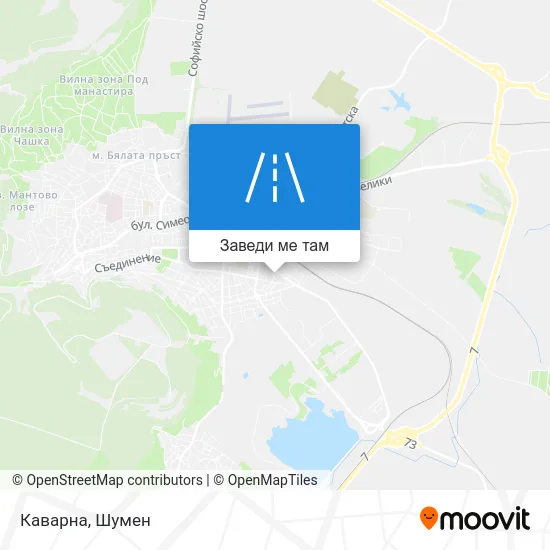 Каварна карта