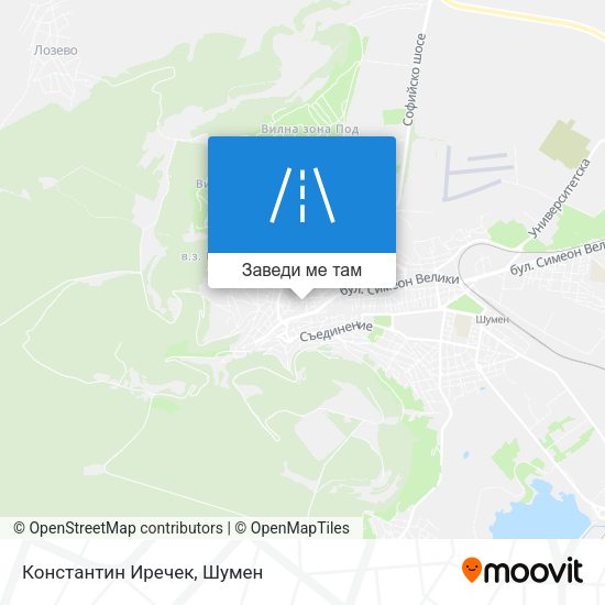 Константин Иречек карта