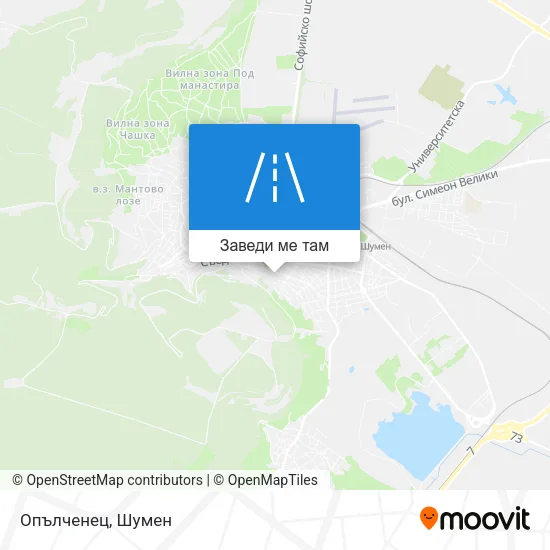 Опълченец карта