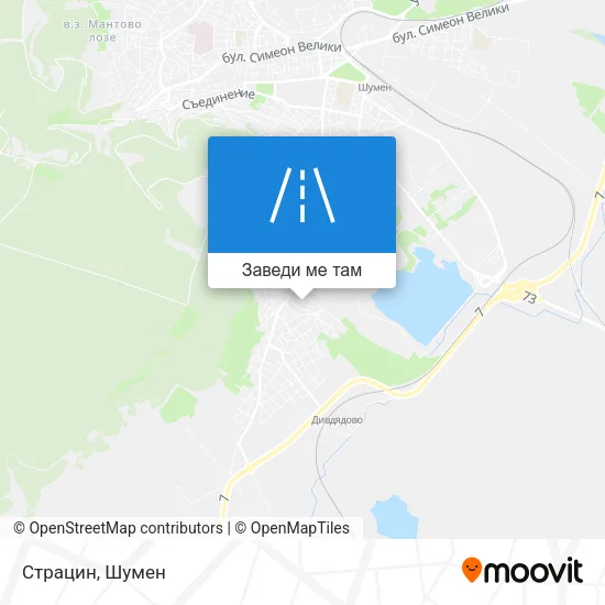Страцин карта