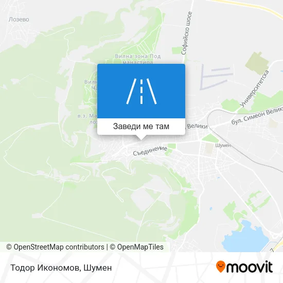Тодор Икономов карта