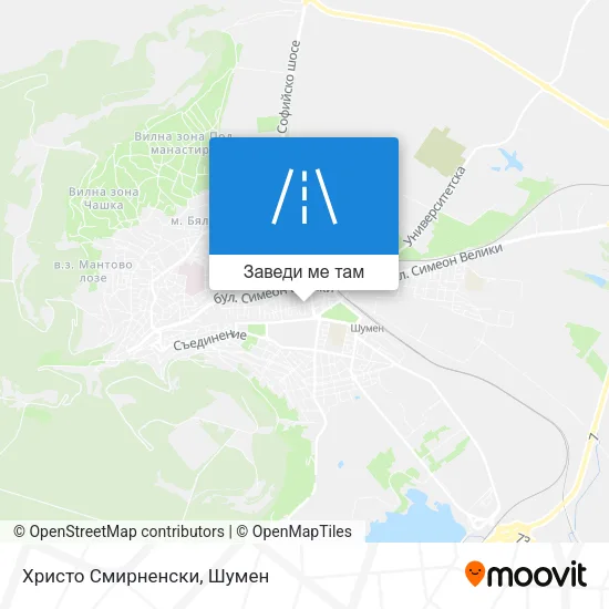 Христо Смирненски карта