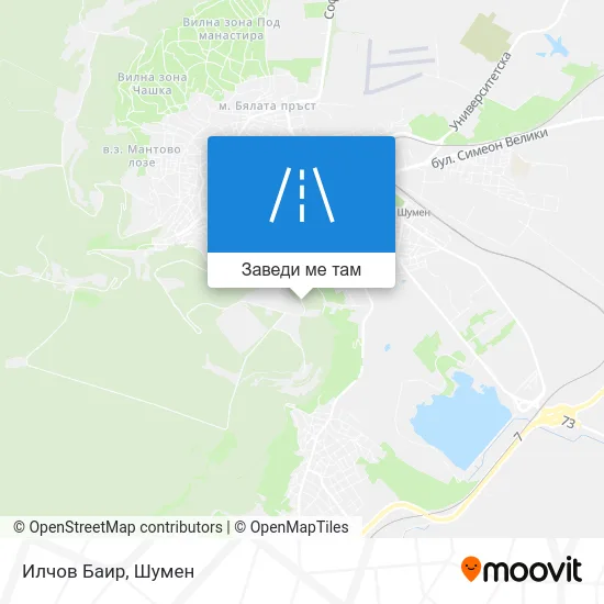 Илчов Баир карта