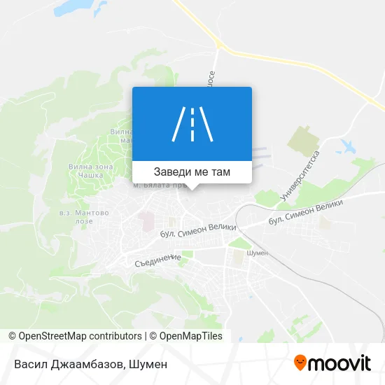 Васил Джаамбазов карта