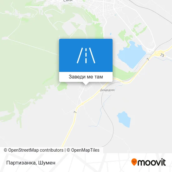Партизанка карта