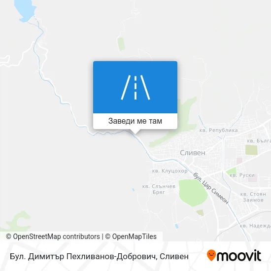 Бул. Димитър Пехливанов-Добрович карта