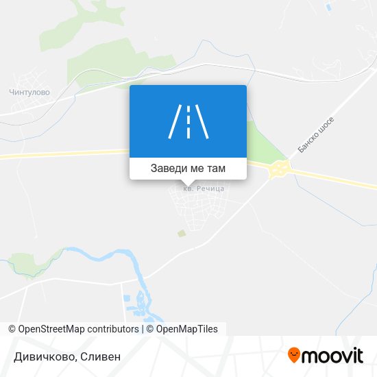 Дивичково карта