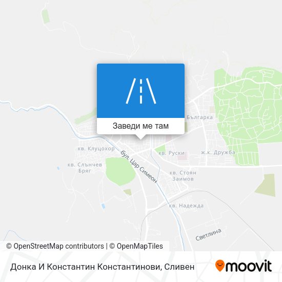 Донка И Константин Константинови карта
