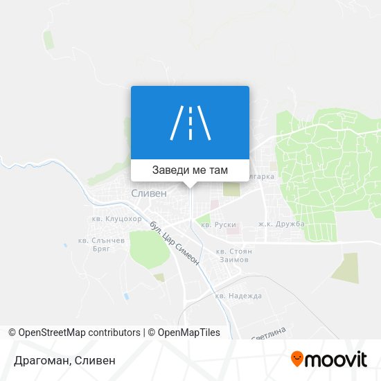 Драгоман карта