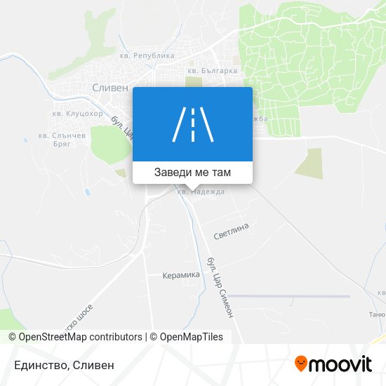 Единство карта