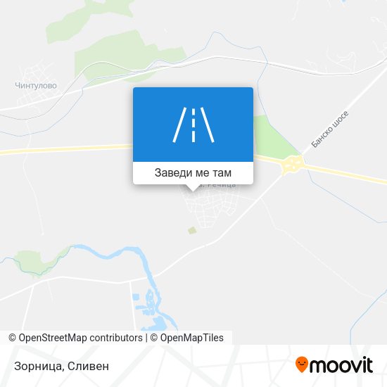Зорница карта