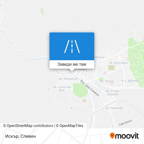 Искър карта