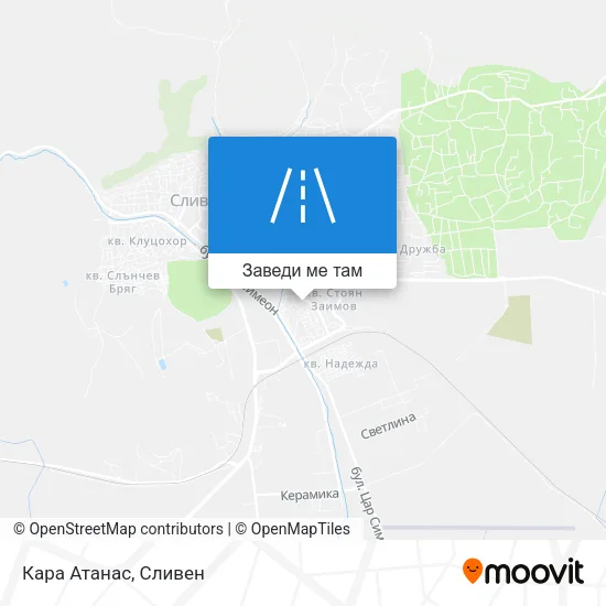 Кара Атанас карта