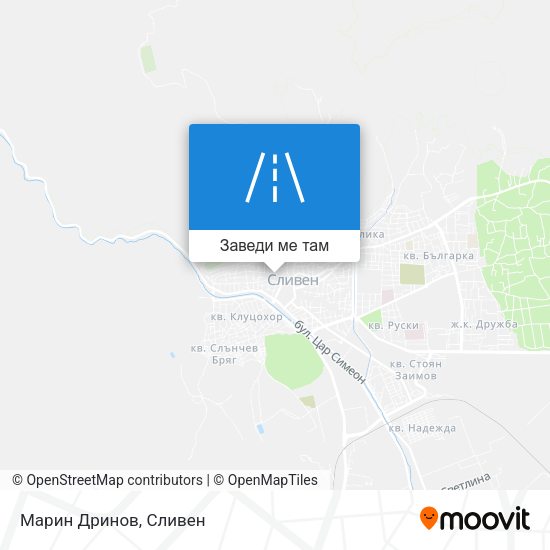 Марин Дринов карта