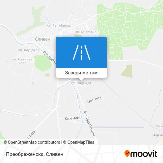 Преобреженска карта