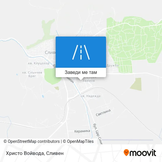Христо Войвода карта