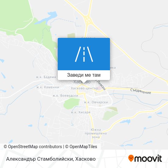 Александър Стамболийски карта