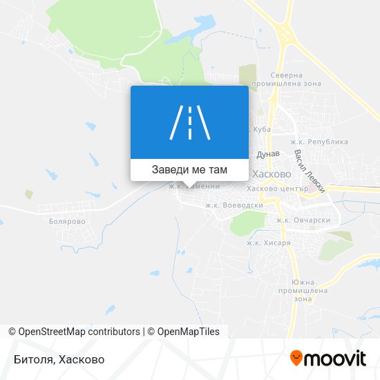 Битоля карта