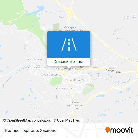 Велико Търново карта