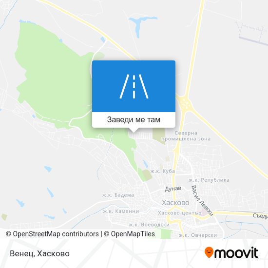 Венец карта