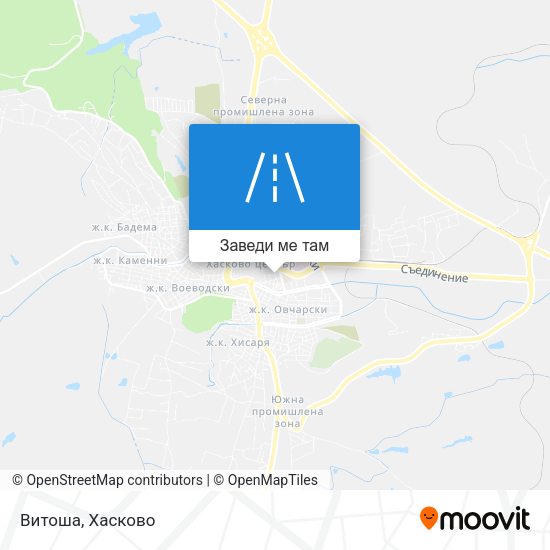 Витоша карта