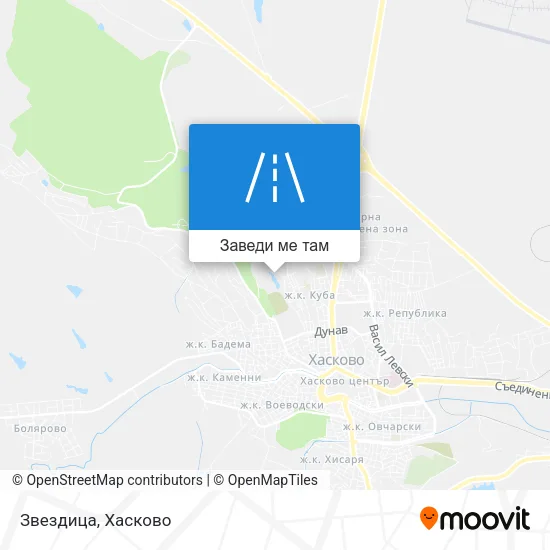 Звездица карта