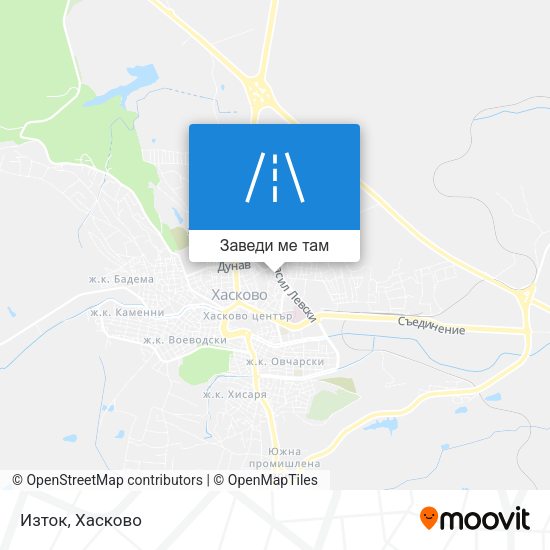 Изток карта