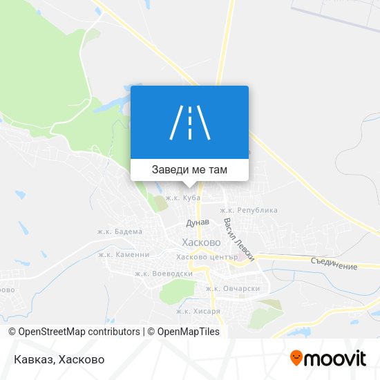 Кавказ карта