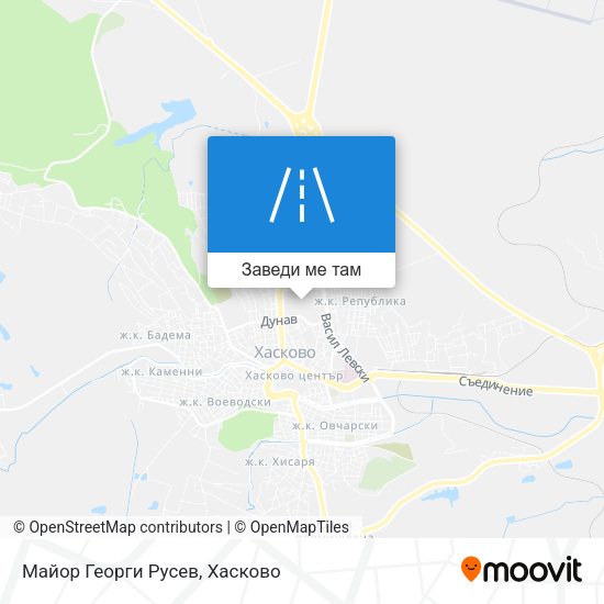 Майор Георги Русев карта